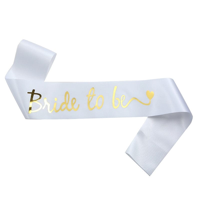 Bride To Be Sash Wedding Decoration Bridal Shower Team Bride To Be Satin Sash Bachelorette Party Hen Party Decoration Supplies