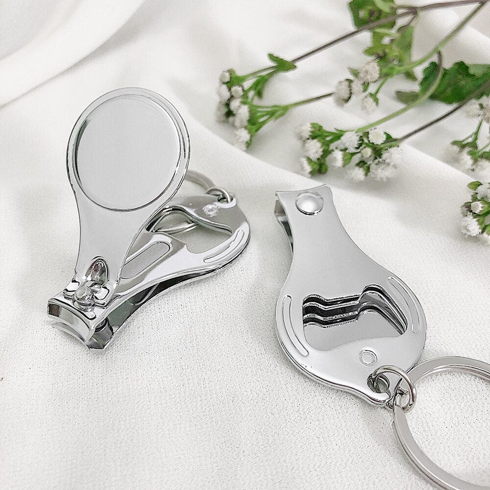 Personalized Baptism Favor Baby Christening Gift For Guests Nail Clipper Keychain Bottle Opener First Communion Souvenir