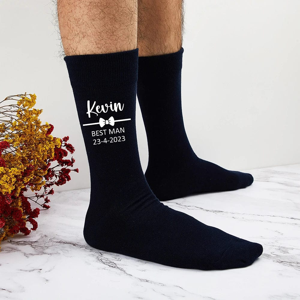 Personalized Custom Men's Long Socks Men's All Occasion Gifts