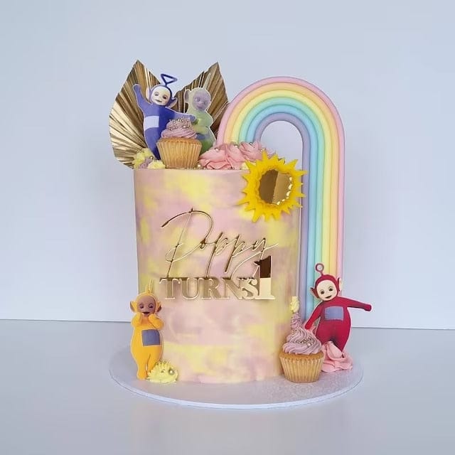 Custom Cake Topper Mirror Letter Cake Decor