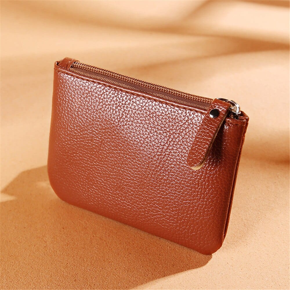 Women's Coin Purses PU Leather Zipper Pouch Change Purses Kids Coin Pocket Wallets Card Holder Card Holder Wallet For Girls