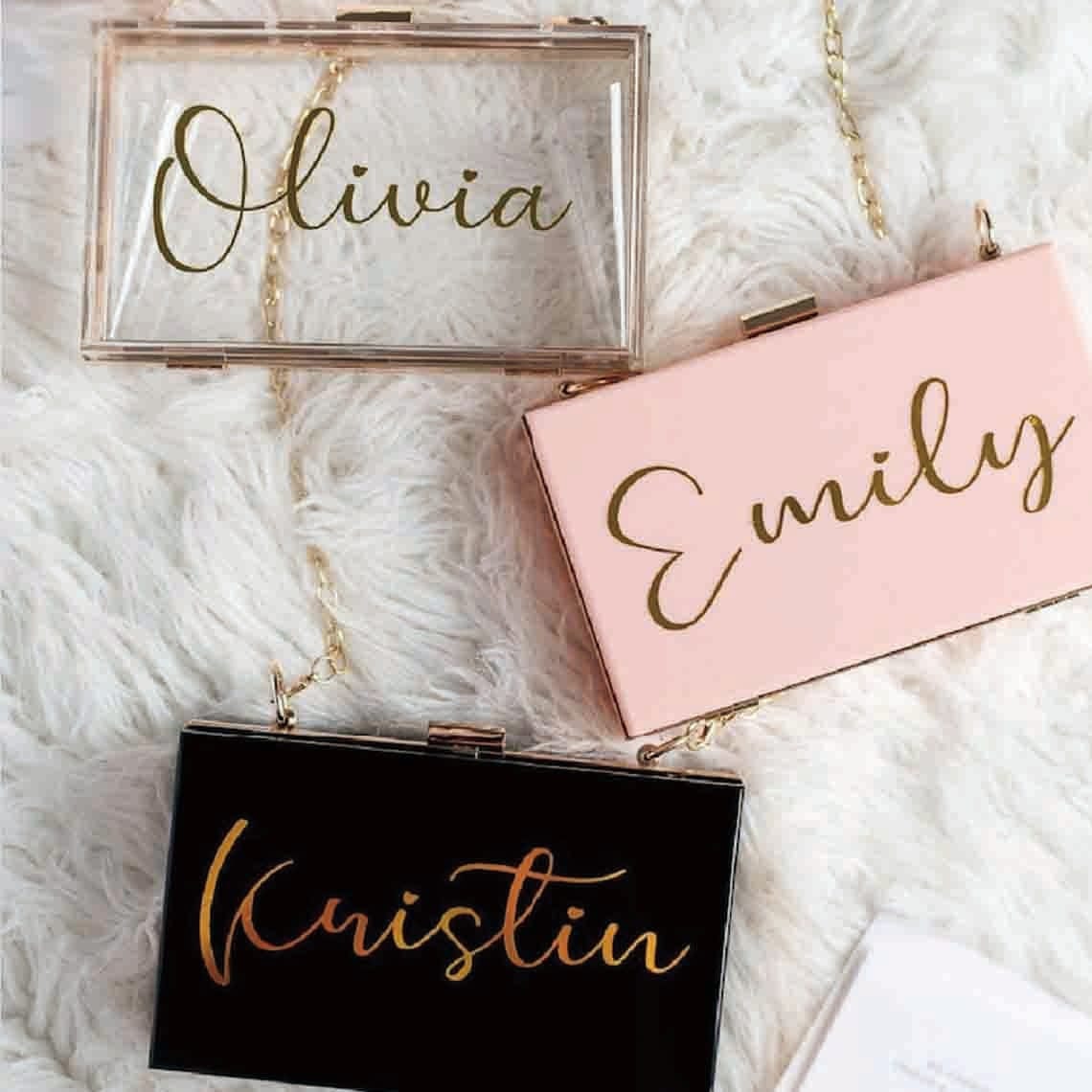 Personalized Clutch Custom Bride Clutch