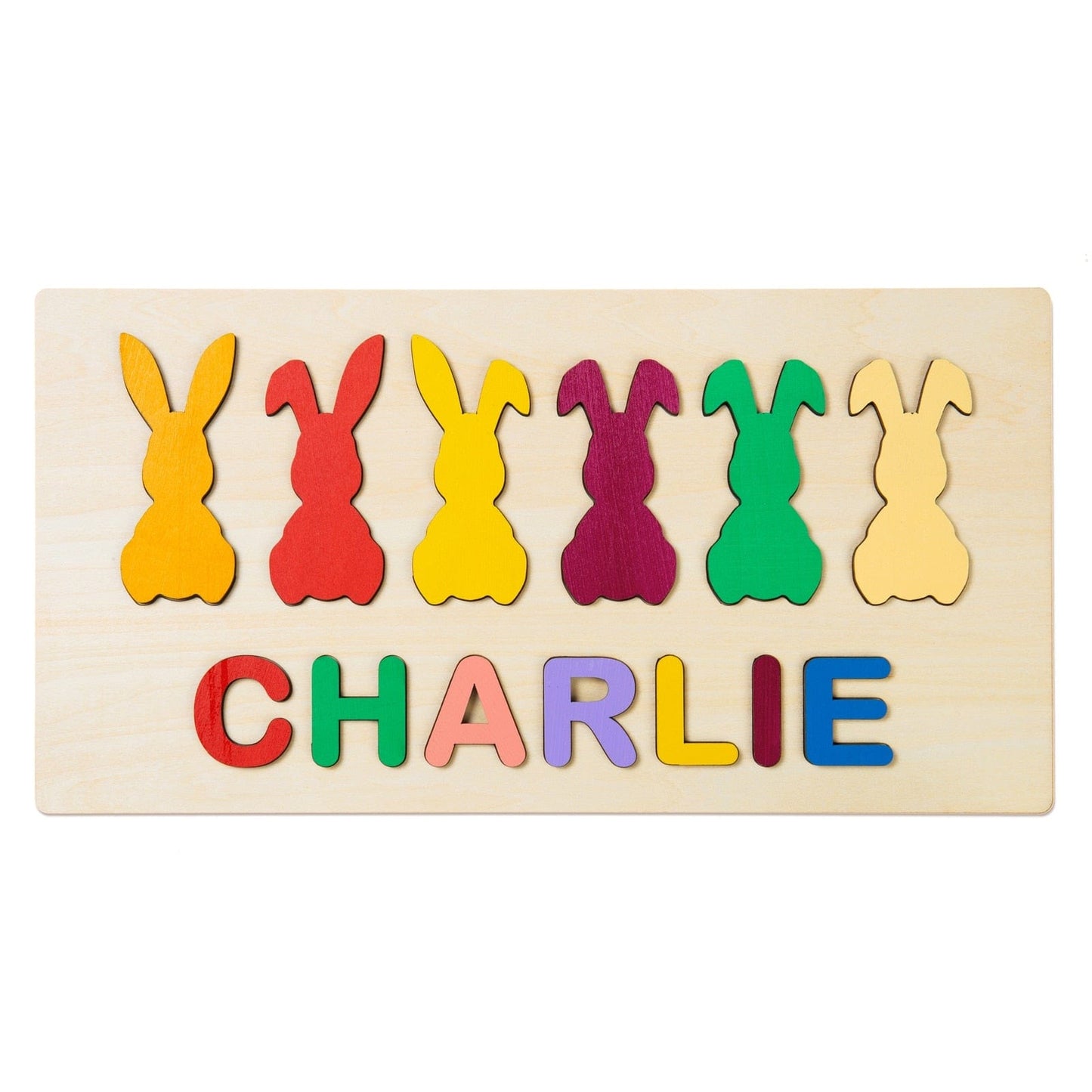 Personalized Wooden Name Puzzle Gifts For Kids Custom Name Baby Shower for Newborn Toddler Toys First Birthday Christmas