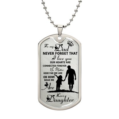 Gift For Dad - Never Forget That I Love You