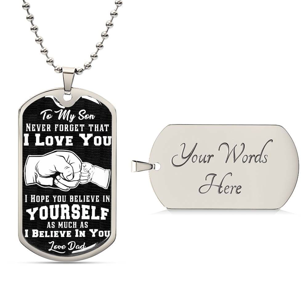 gift for son, This Jewelry Item Is the Perfect Keepsake! Whether for Yourself or a Loved One.
➜ If the custom engraving option is available, engrave onto the back of the pendant your loved one's name, your wedding date, an anniversary, or anything else you want to remember and keep you close to her heart. Each personalized piece offers exceptional craftsmanship that is fit to be an instant classic in your family.