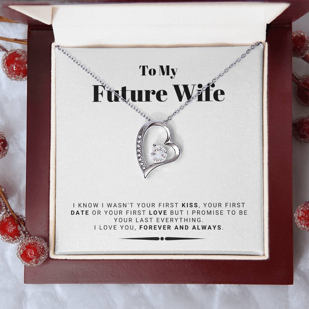 To My Future Wife, Husband To Be, Forever Love Necklace