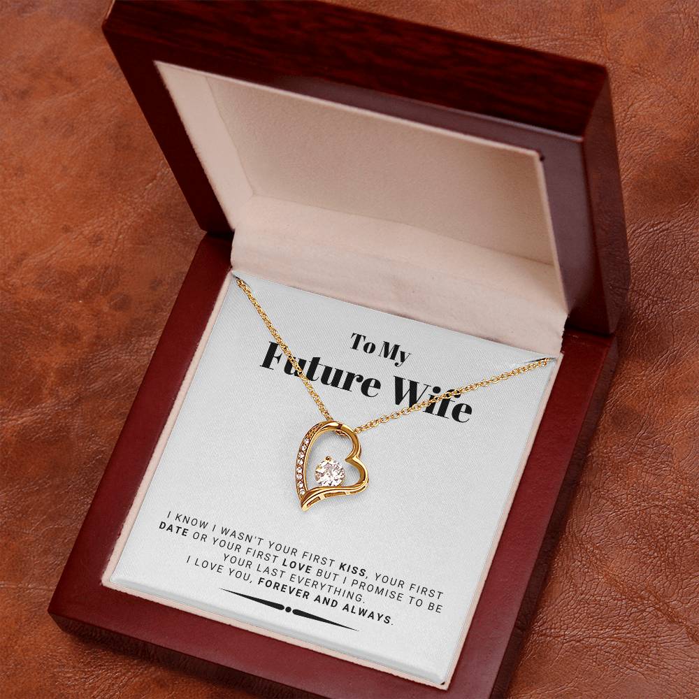 To My Future Wife, Husband To Be, Forever Love Necklace