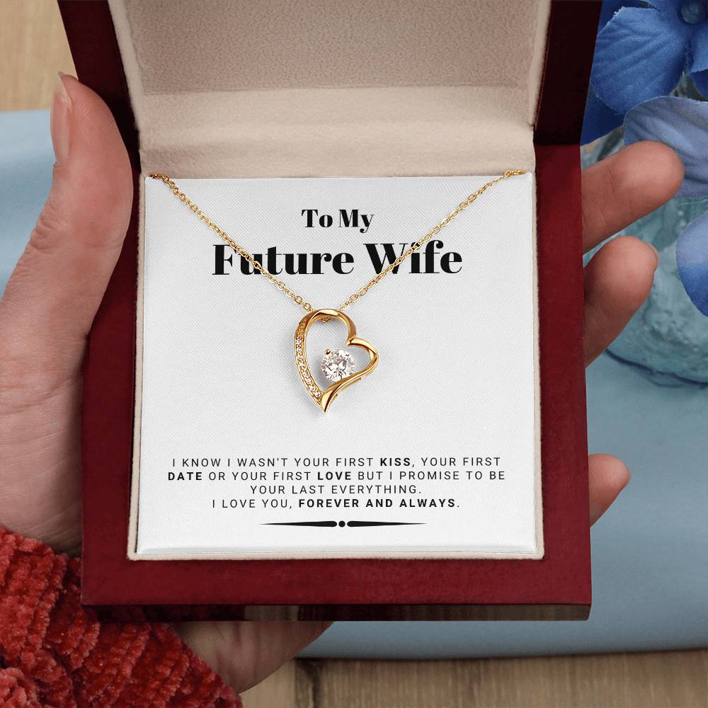 To My Future Wife, Husband To Be, Forever Love Necklace