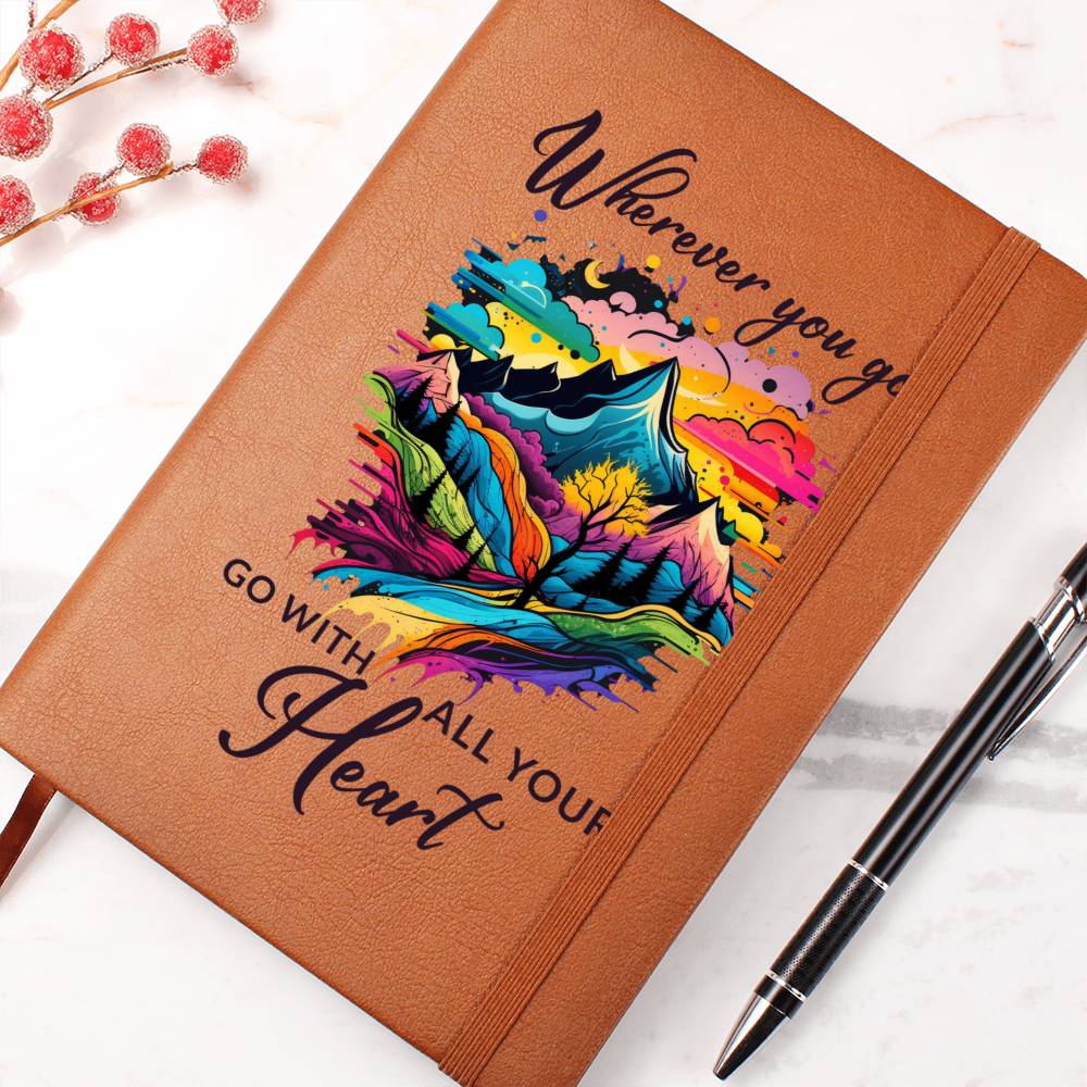 Journal Birthday Gift - With All Your Heart