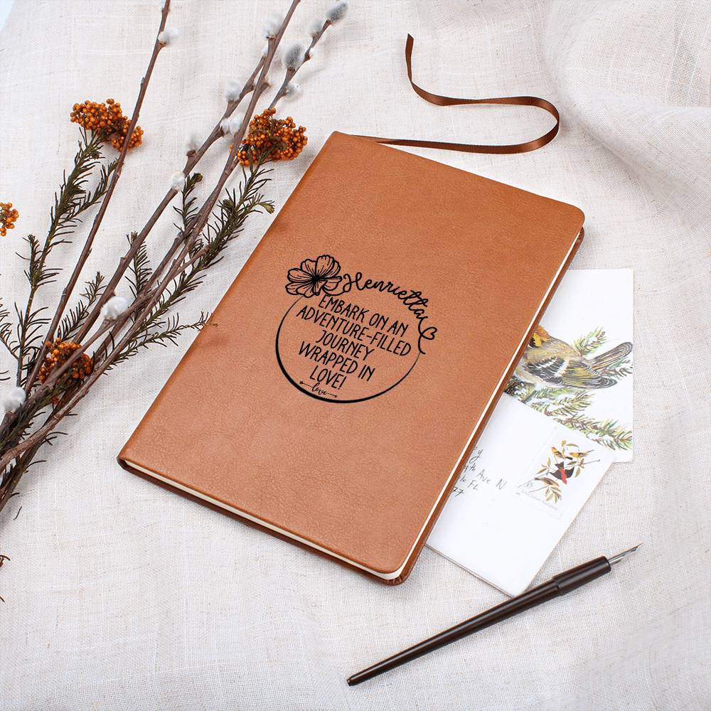 Custom Name Journey Wrapped In Love Writing Journal