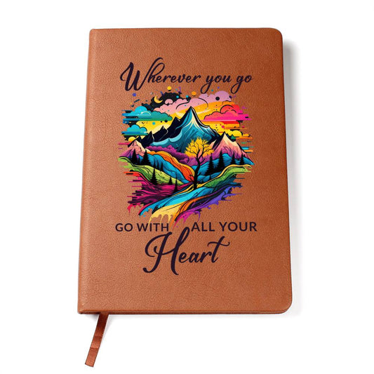 Journal Birthday Gift - With All Your Heart