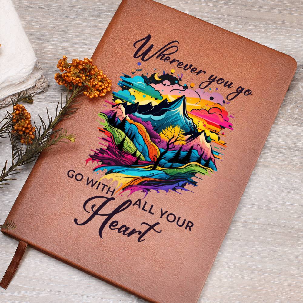 Journal Birthday Gift - With All Your Heart