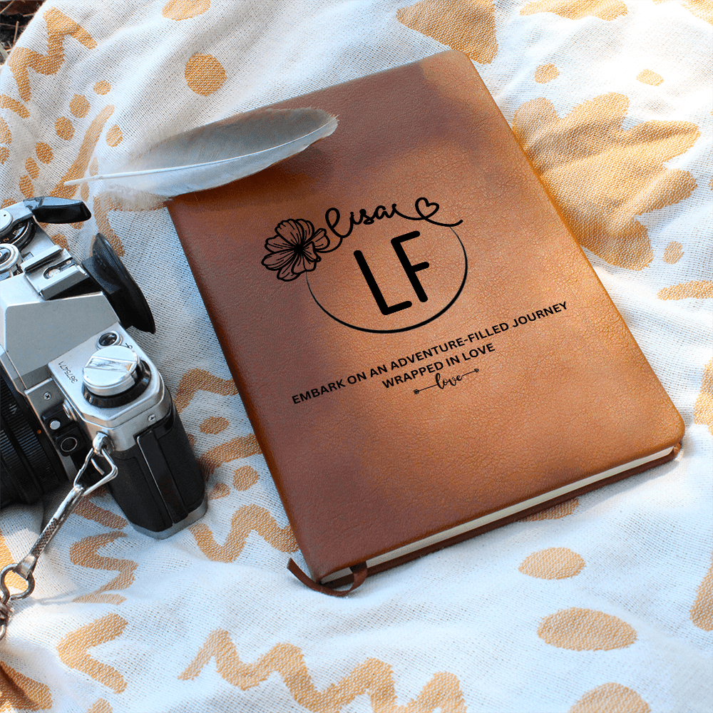 Custom Name Initial Adventure Filled Journal