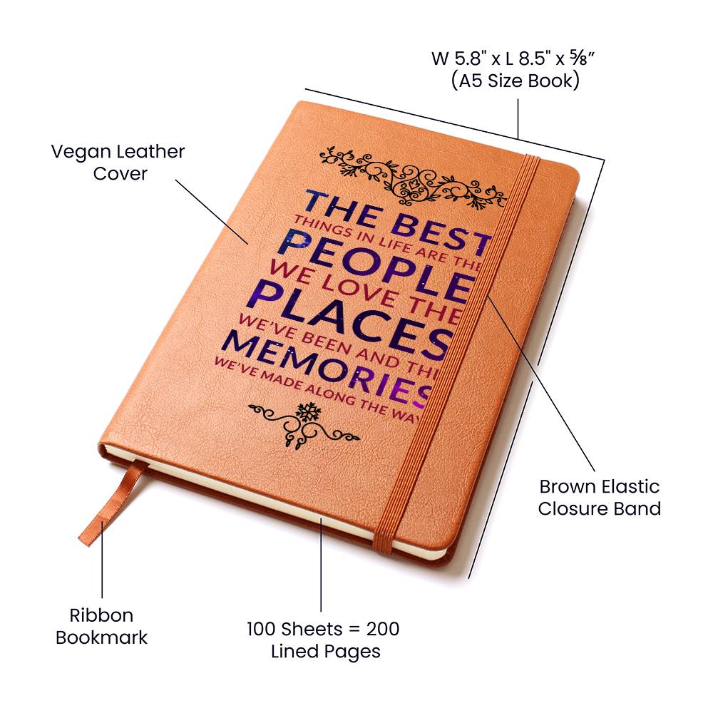 Journal  - Best People, Places and Memories