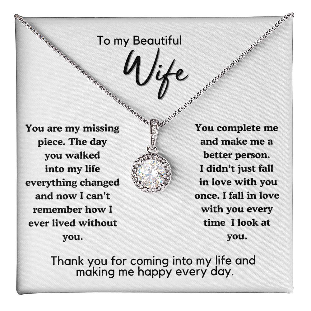 To My Beautiful Wife From Husband - You Make Me Happy Everyday