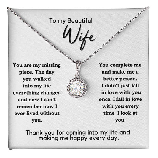 To My Beautiful Wife From Husband - You Make Me Happy Everyday