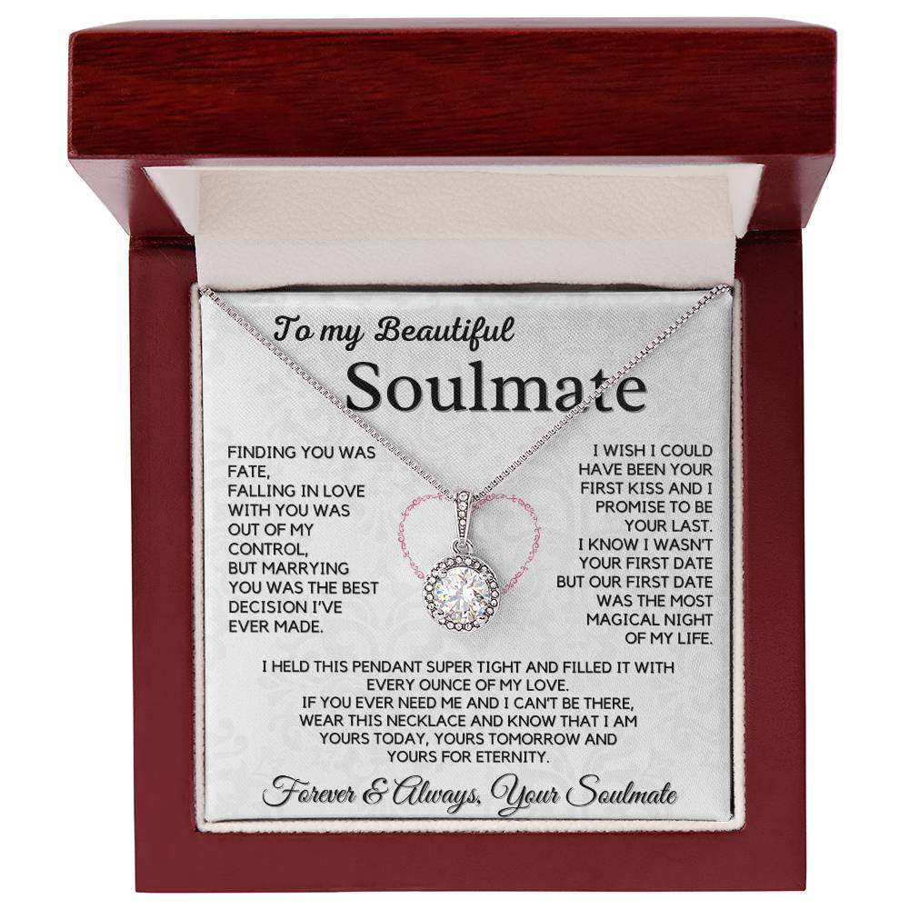 Gift For Beautiful Soulmate From Husband - Yours Today, Tomorrow And For Eternity