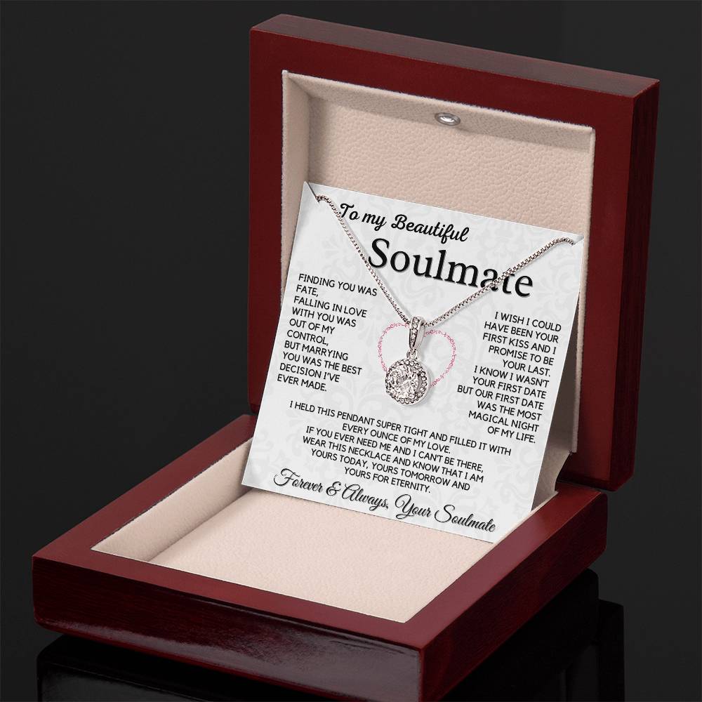 Gift For Beautiful Soulmate From Husband - Yours Today, Tomorrow And For Eternity