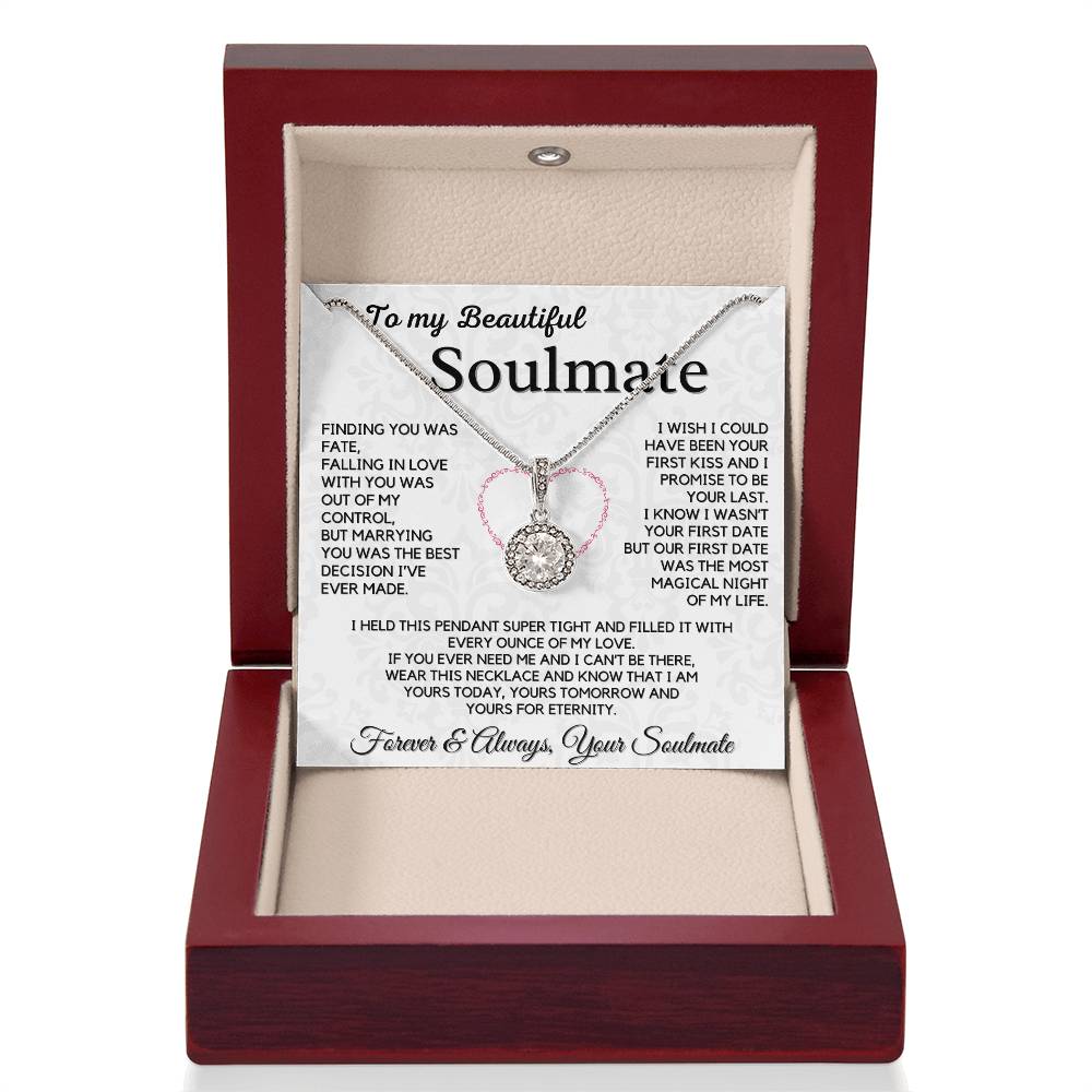 Gift For Beautiful Soulmate From Husband - Yours Today, Tomorrow And For Eternity