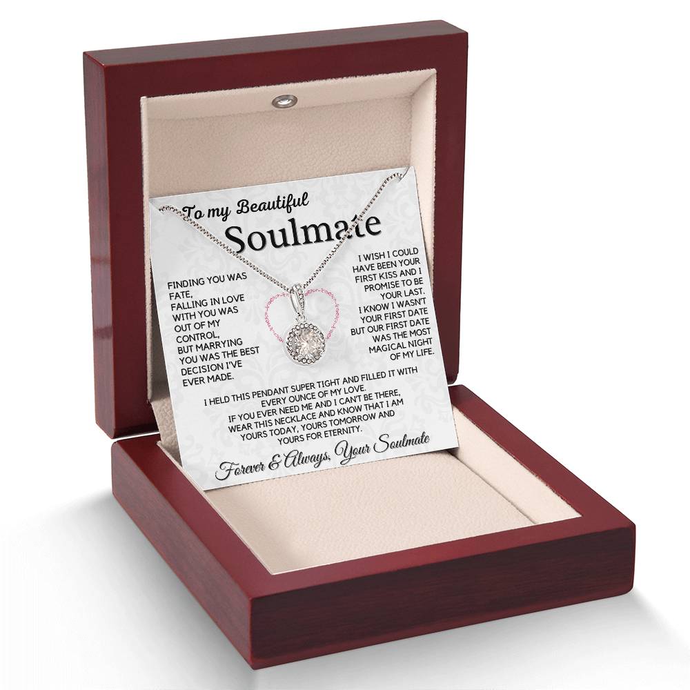 Gift For Beautiful Soulmate From Husband - Yours Today, Tomorrow And For Eternity