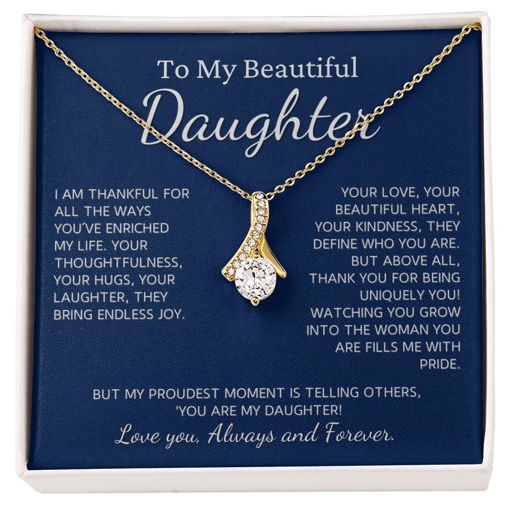 Gift For Beautiful Daughter - I Am Thankful