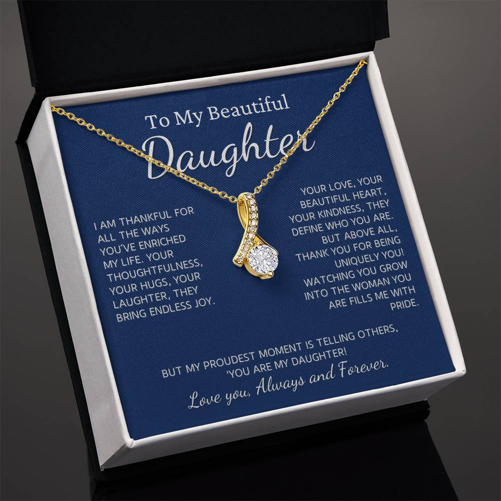 Gift For Beautiful Daughter - I Am Thankful