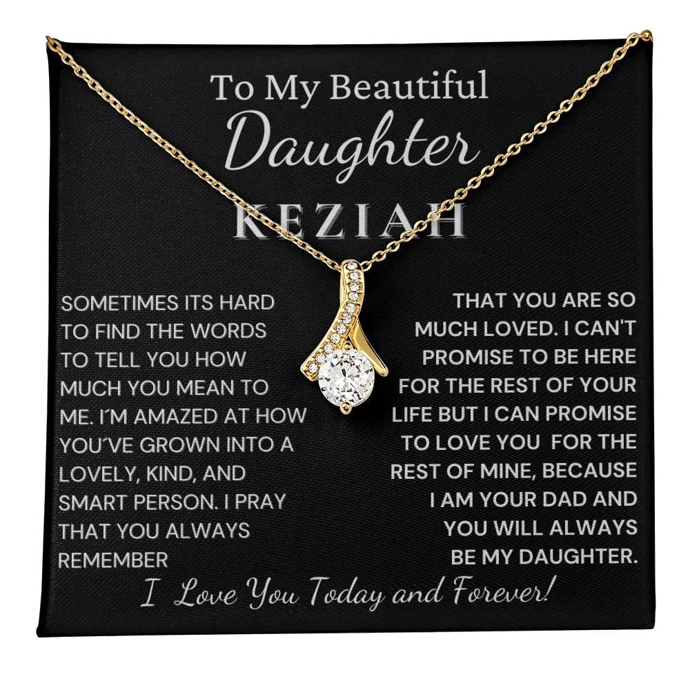 Custom Name Gift For Beautiful Daughter - You Are Loved