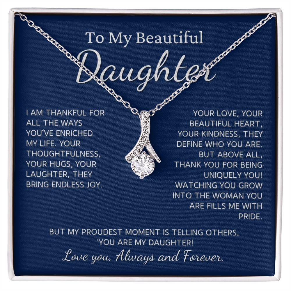 Gift For Beautiful Daughter - I Am Thankful