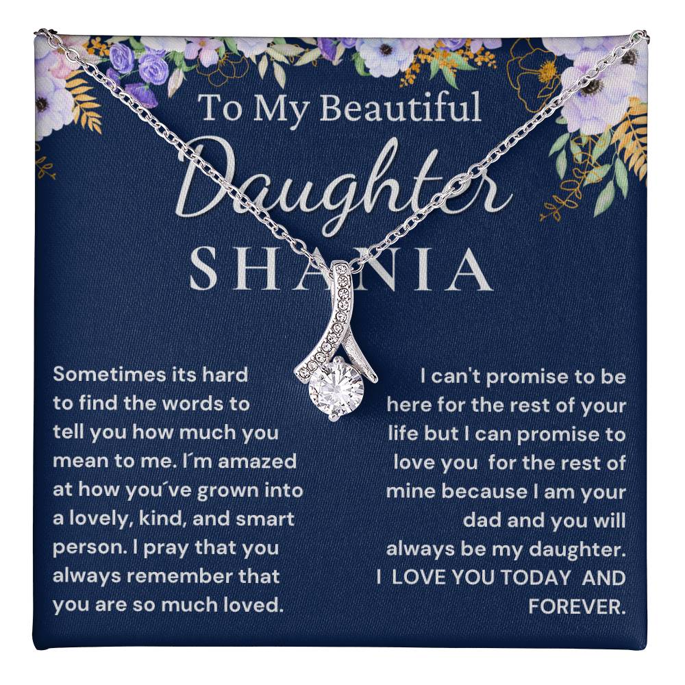 Custom Name Gift for Daughter - Remember You Are So Much Loved