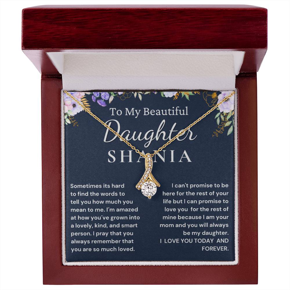 Custom Name Gift for Daughter From Mom - Remember You Are So Much Loved