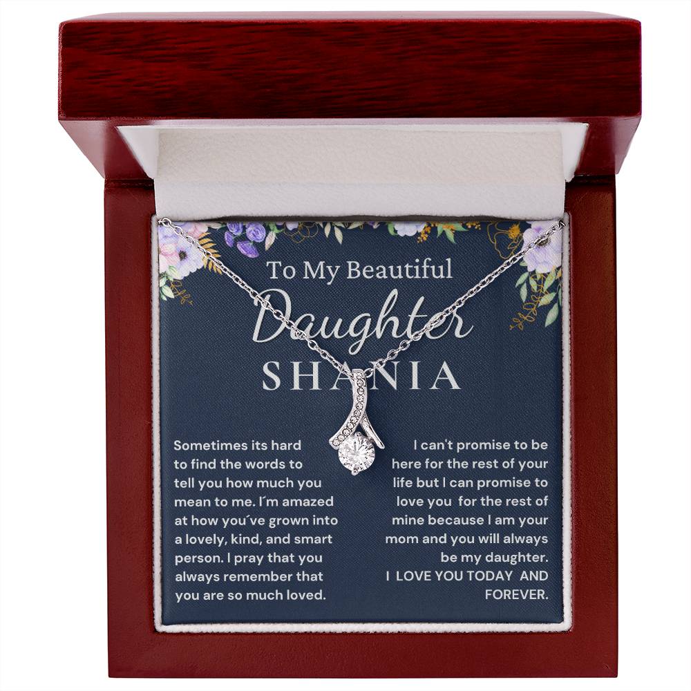 Custom Name Gift for Daughter From Mom - Remember You Are So Much Loved