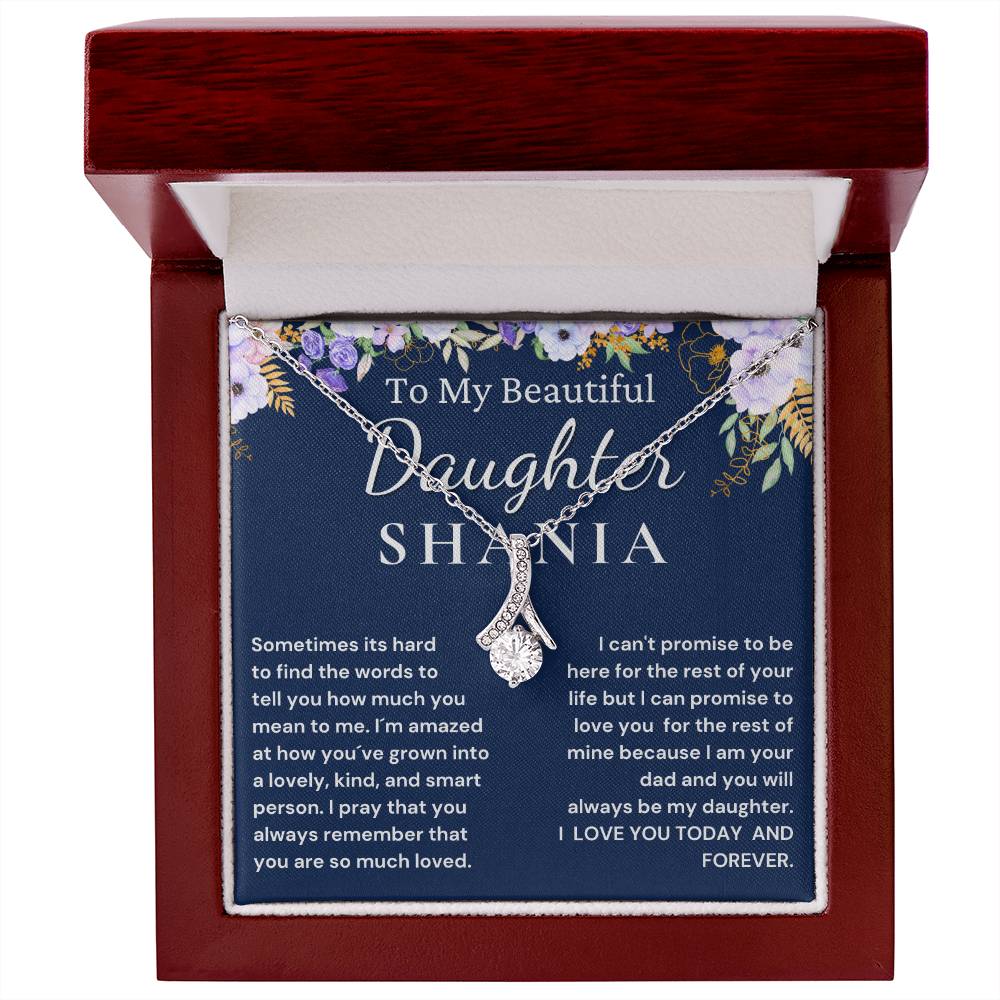 Custom Name Gift for Daughter - Remember You Are So Much Loved