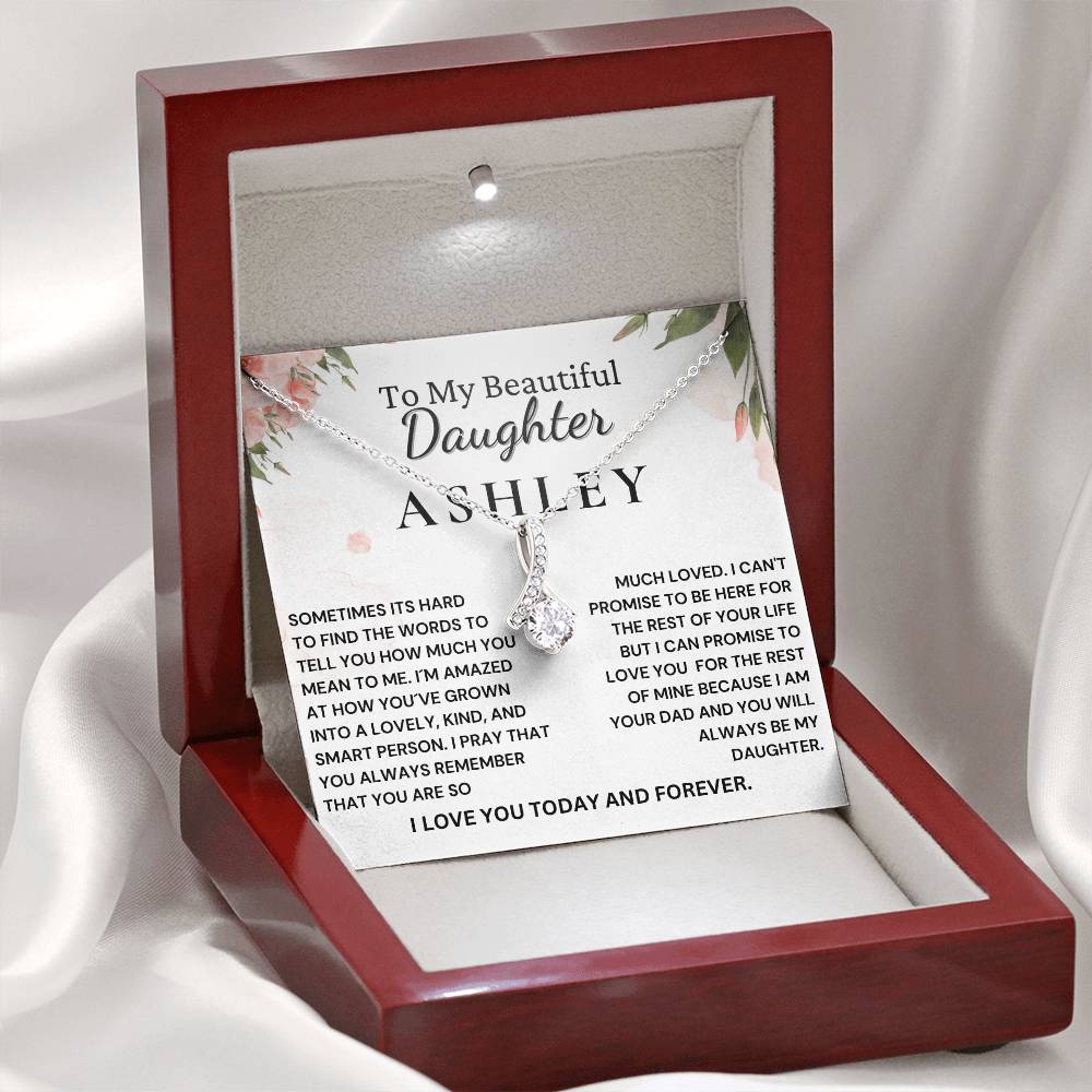 Custom Name Gift For Beautiful Daughter - Always Remember