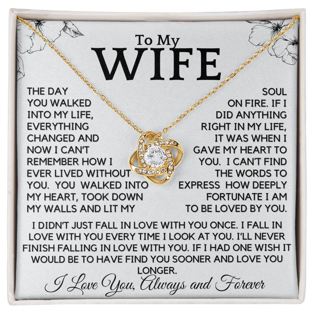 To My Wife - You Walked Into My Life