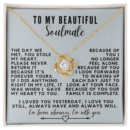 To My Beautiful Soulmate -The Day We Met