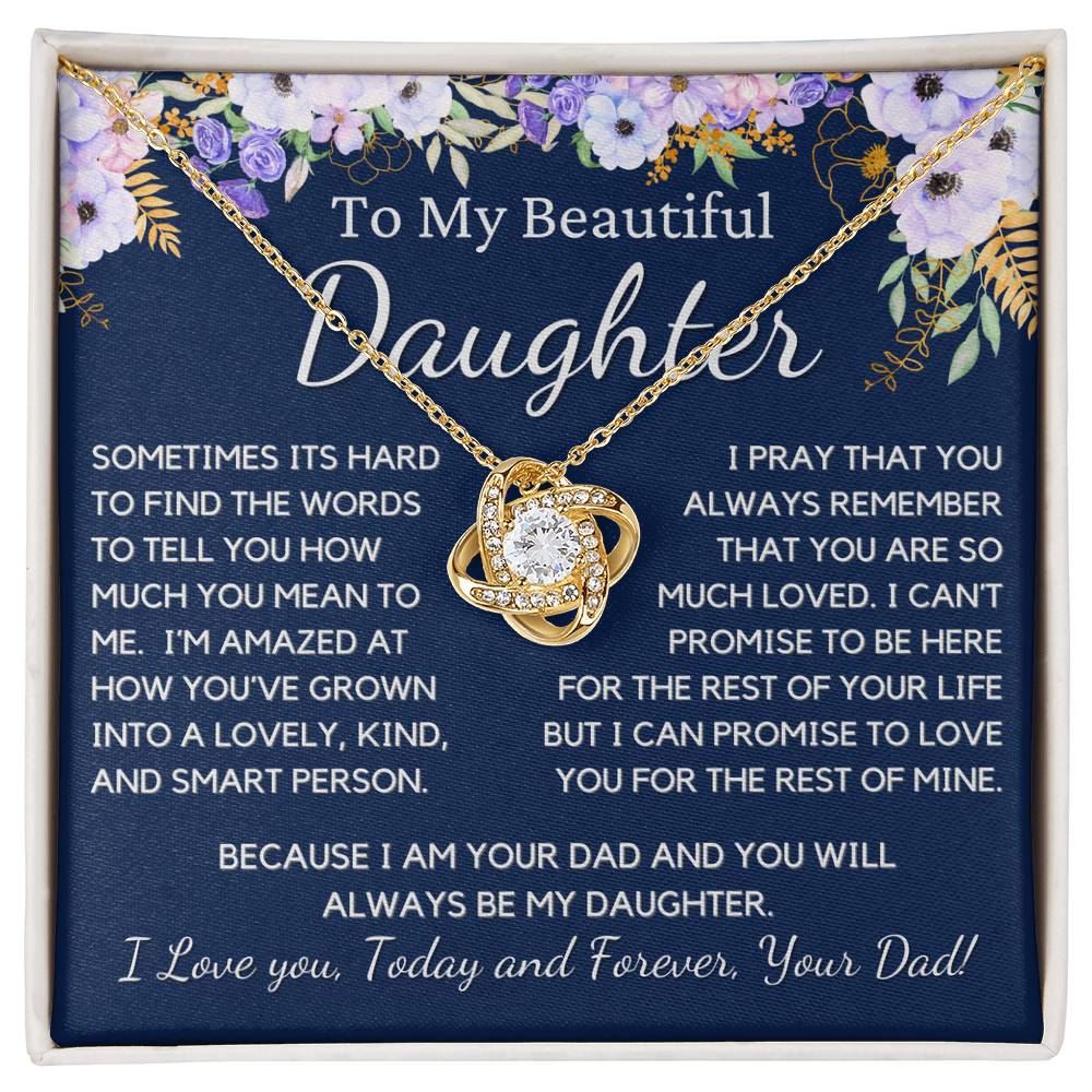 To My Beautiful Daughter - You Are So Much Loved