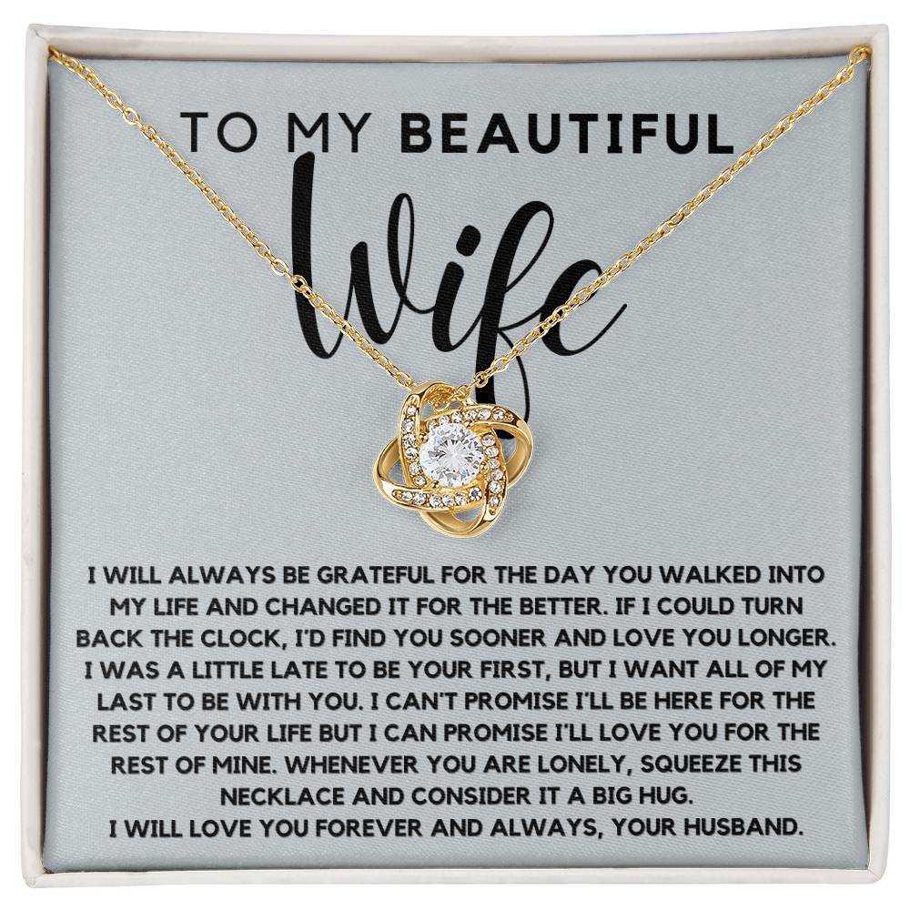 Gift For Beautiful Wife - The Day You Walked Into My Life