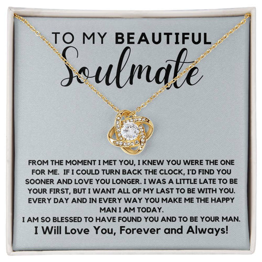 Gift For Beautiful Soulmate - The Day You Walked Into My Life