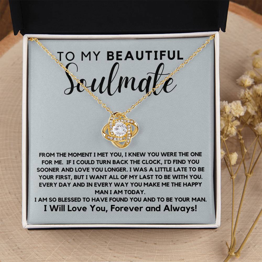 Gift For Beautiful Soulmate - The Day You Walked Into My Life