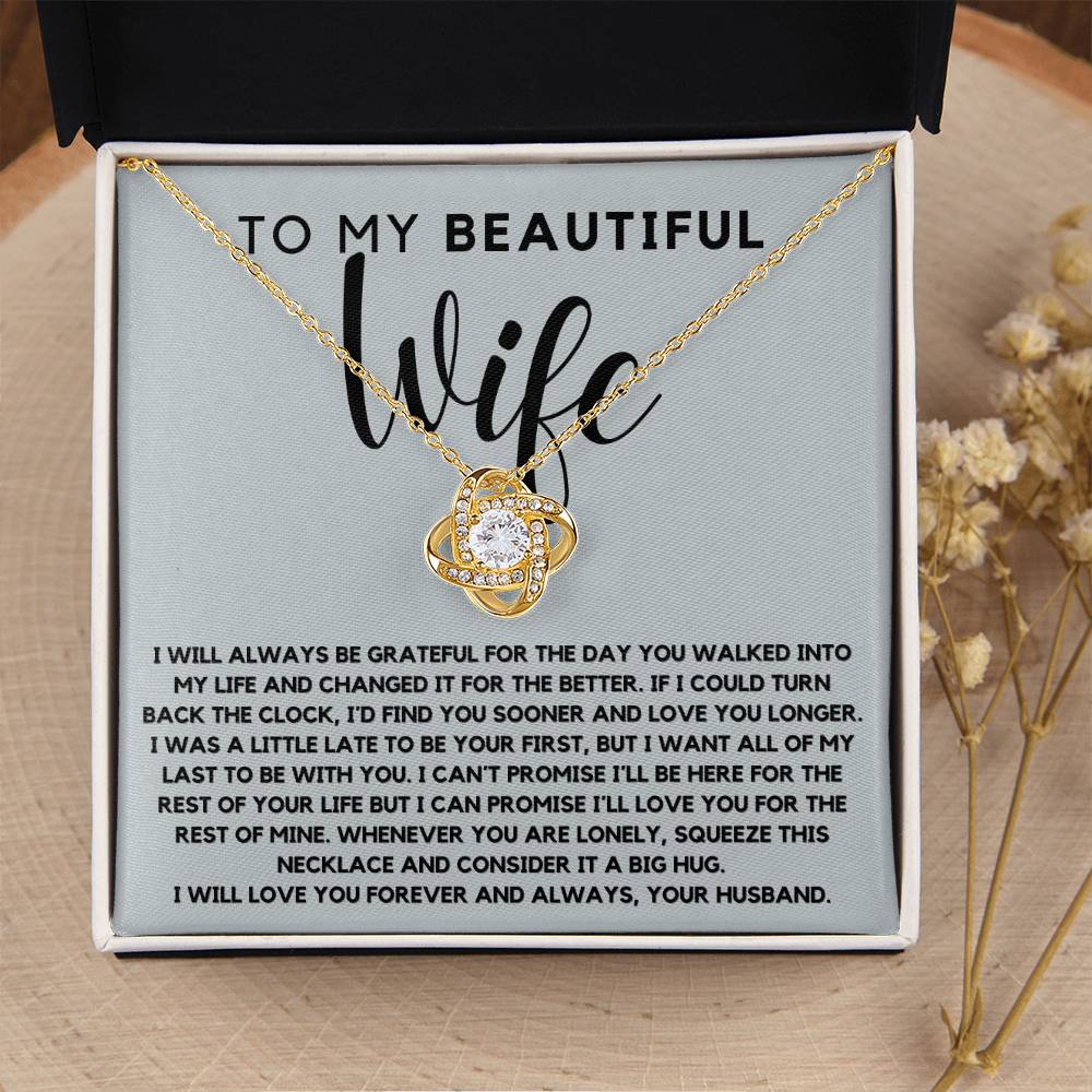 Gift For Beautiful Wife - The Day You Walked Into My Life