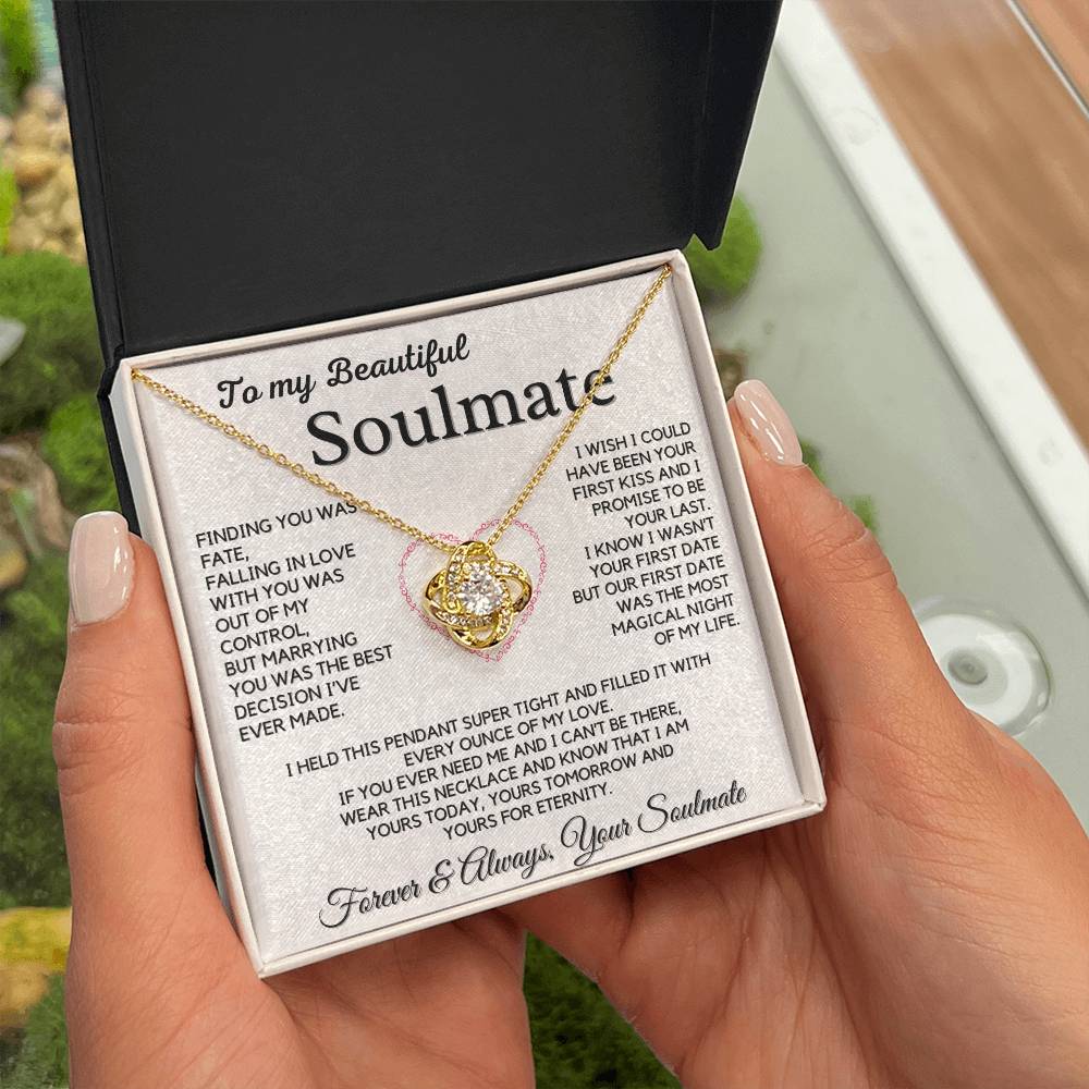 Gift For Beautiful Soulmate From Husband - Yours Today, Tomorrow And For Eternity