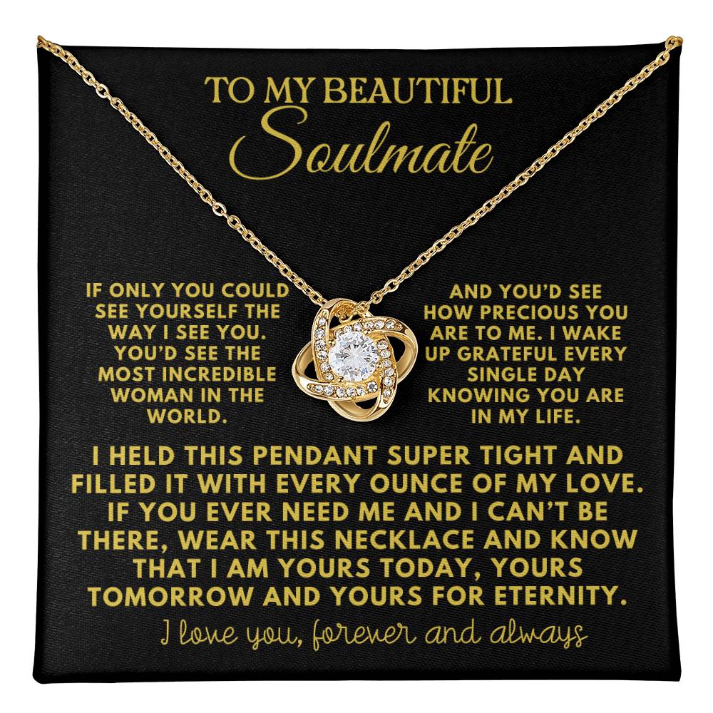 To My Beautiful Soulmate From Husband - Yours For Eternity