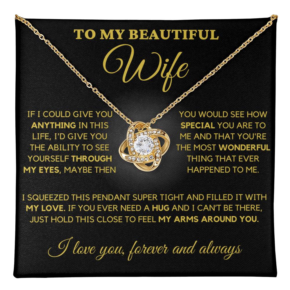 To My Beautiful Wife From Husband - Most Wonderful Woman