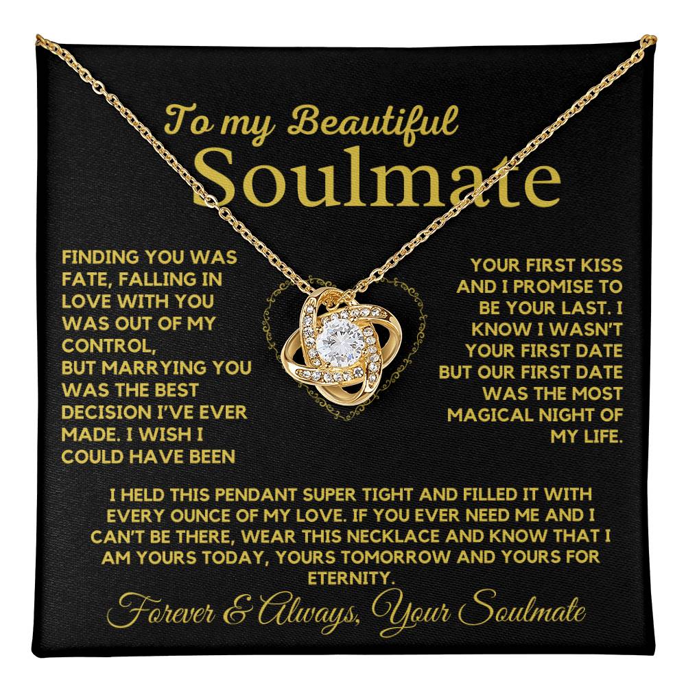 To My Beautiful Soulmate From Husband - Yours For Eternity