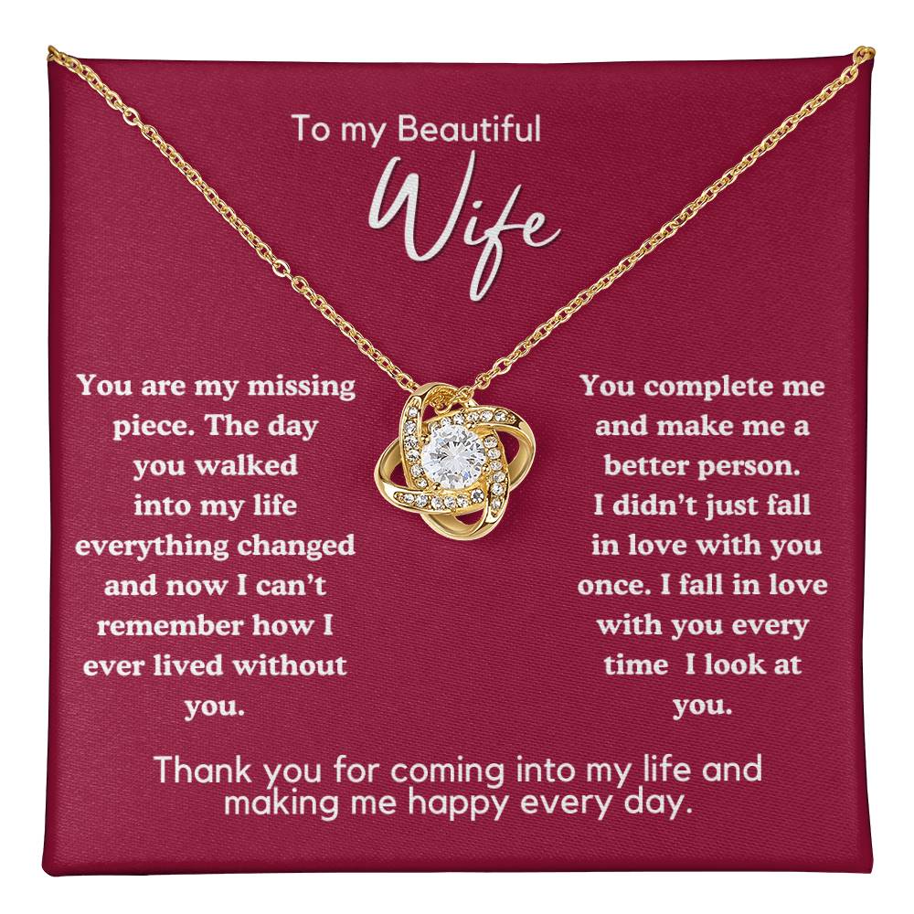 To My Beautiful Wife From Husband - You Make Me A Better Person