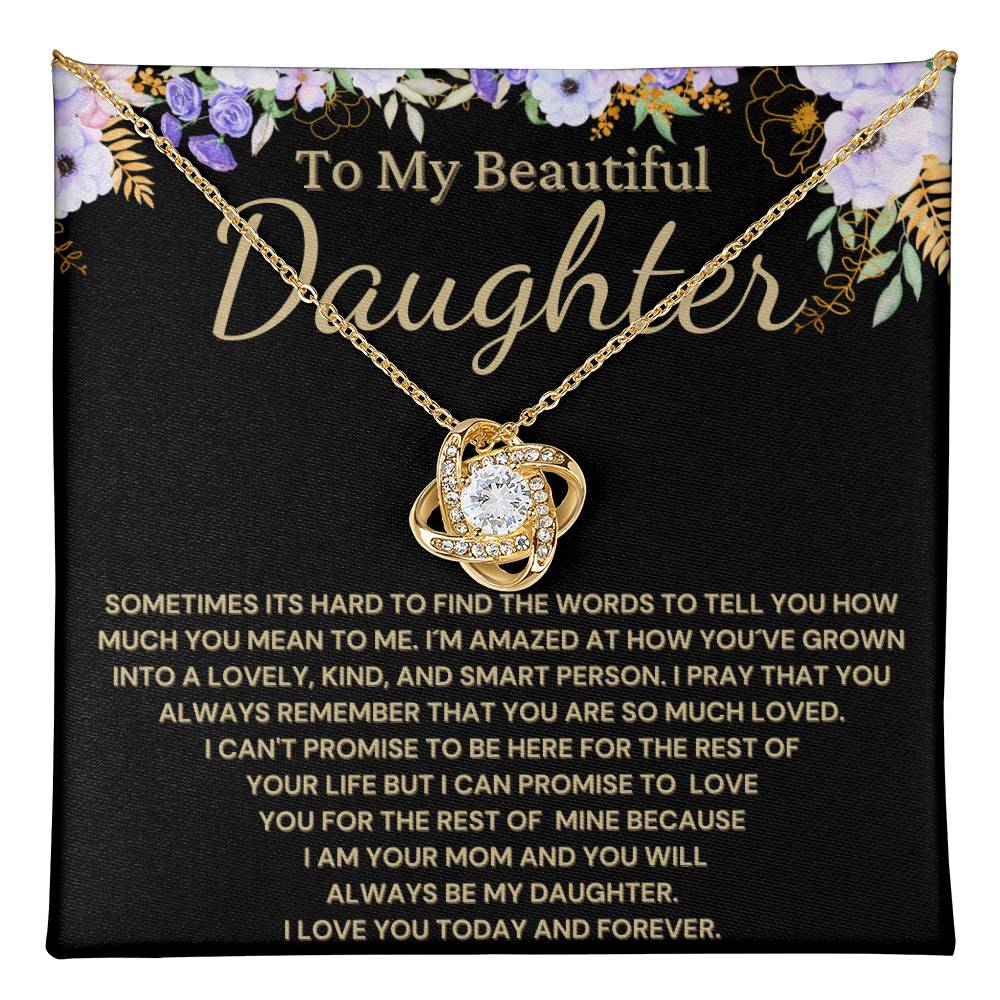 Gift For Beautiful Daughter - How Much You Mean To Me