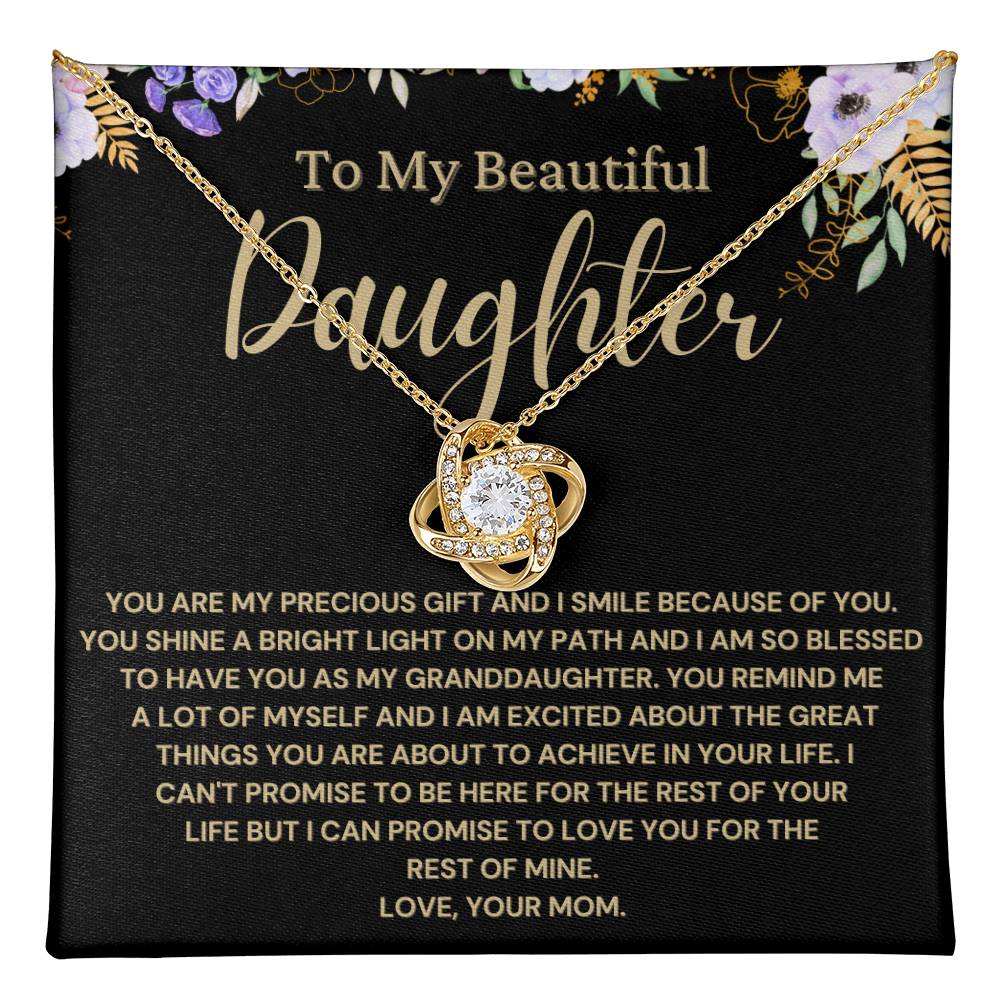 Gift For Beautiful Daughter From Mom - You Are My Precious Gift