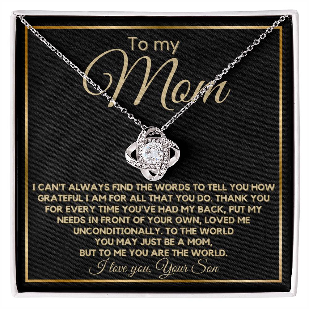 To My Mom From Son - You Loved Me Unconditionally