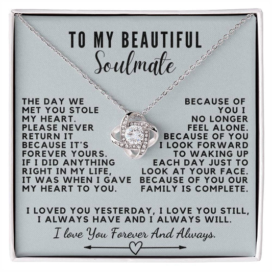 Gift For Beautiful Soulmate - My Heart Is Forever Yours