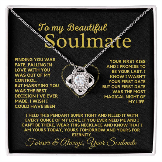 To My Beautiful Soulmate From Husband - Yours For Eternity